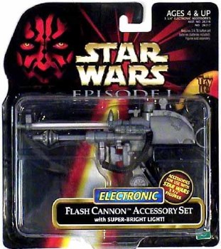 Star Wars Electronic Flash Cannon Accessory Set Episode I Star Wars Electronic Flash Cannon Accessory Set Episode I