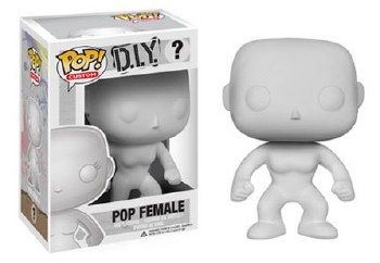 Pop DIY Pop Female Vinyl Figure
