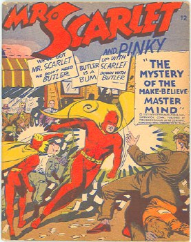 Mighty Midget Comics Mr Scarlet and Pinky #12