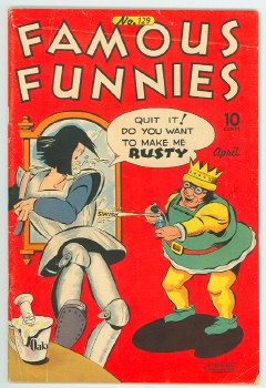 Famous Funnies #129