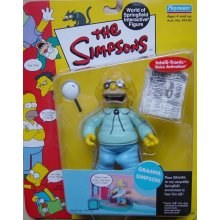 Simpsons Grampa Simpsons Action Figure