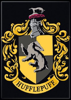 Harry Potter Hufflepuff Crest Magnet