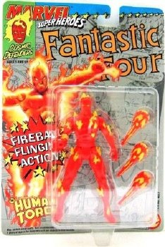 Marvel Super Heroes Fantastic Four Human Torch Toybiz Action Figure Marvel Super Heroes Fantastic Four Human Torch Toybiz Action Figure