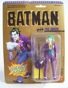 Batman Joker Squirting Orchid Toy Biz Action Figure