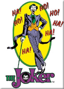 Joker Laughing Magnet