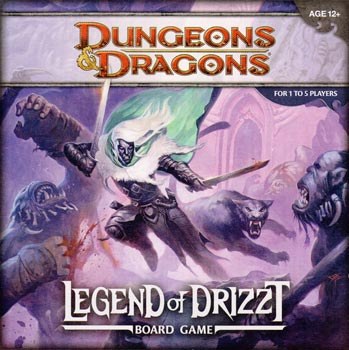 Dungeons and Dragons Legend of Drizzt Board Game Dungeons and Dragons Legend of Drizzt Board Game