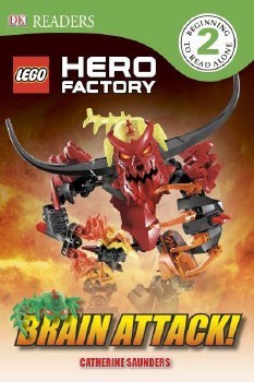 LEGO Hero Factory Brain Attack SC DK Readers Level 2