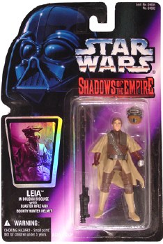 Star Wars Shadows of the Empire Leia Boushh Disguise Action Figure