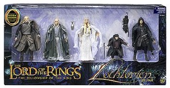 Lord of the Rings Lothlorien Fellowship of the Ring Action Figure Gift Set