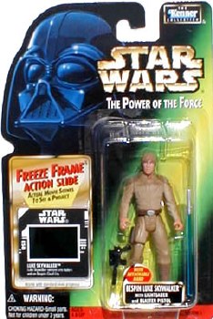 Star Wars Power of the Force Freeze Frame Bespin Luke Skywalker Action Figure