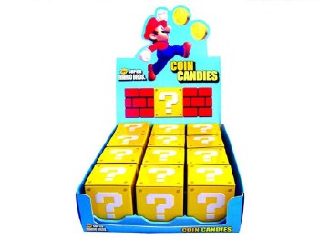 Super Mario Candy Coins Tin