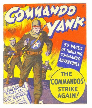 Mighty Midget Comics Commando Yank #12