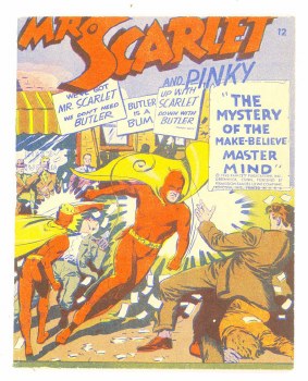 Mighty Midget Comics Mr Scarlet and Pinky #12