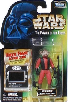 Star Wars Nien Nunb Power of the Force Freeze Frame Figure