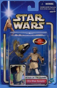 Star Wars Obi-Wan Kenobi Coruscant Chase #03 Attack of the Clones Action Figure Star Wars Obi-Wan Kenobi Coruscant Chase #03 Attack of the Clones Action Figure