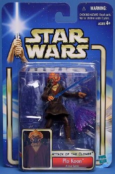 Star Wars Plo Koon (Arena Battle) Attack of the Clones '02 #12 Action Figure