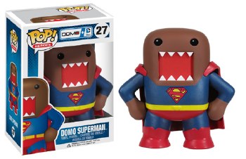 Pop Heroes Domo Superman Vinyl Figure Pop Heroes Domo Superman Vinyl Figure