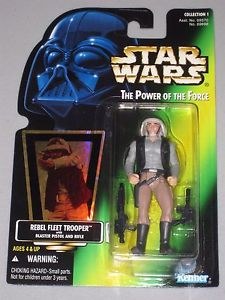 Star Wars Power of the Force Rebel Fleet Trooper Action Figure
