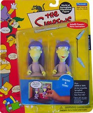 Simpsons Sherri and Terri Action Figure