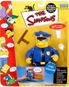 Simpsons Chief Wiggum Action Figure