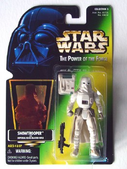 Star Wars Power of the Force Snowtrooper Figure