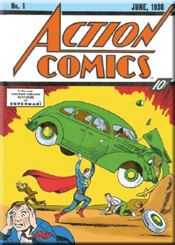 Superman Action Comics #1 Magnet