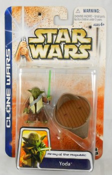 Star Wars Saga Clone Wars Yoda #44 Figure