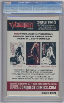 Additional picture of Amazing Spider-Man (2014) #4 Campbell Negative Variant Cover