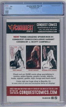 Additional picture of Amazing Spider-Man (2014) #4 Conquest Variant
