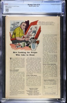 Additional picture of Strange Tales #110