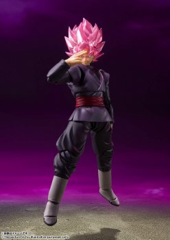 Additional picture of Dragon Ball Super Goku Black Super Saiyan Rose S.H. Figuarts Figure