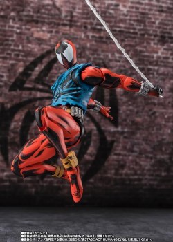 Additional picture of Spider-Man Across the Spider-Verse Scarlet Spider S.H. Figuarts Figure