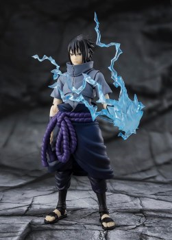 Additional picture of Naruto Shippuden Sasuke Uchiha Solidary Shinobi S.H.Figuarts Figure