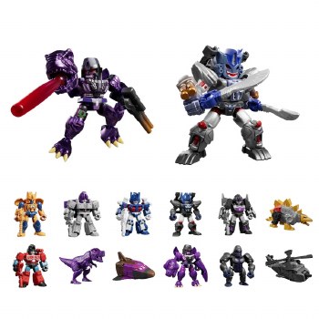 Additional picture of Transformers Defender Ver 06 Brutal Fang Blind Box