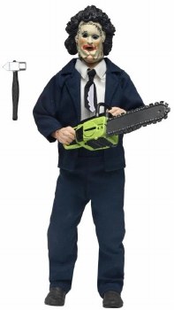 Additional picture of Texas Chainsaw Massacre Pretty Woman Leatherface Clothed 50th Anniversary 7" Figure
