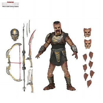 Additional picture of Predator Badlands Dek Training Armor Ultimate 7" Action Figure