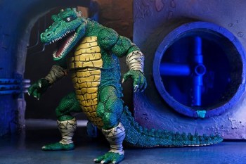 Additional picture of Teenage Mutant Ninja Turtles Leatherhead Deluxe Mirage Comics 7" Figure