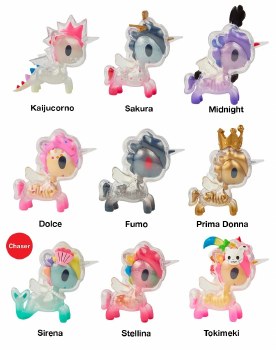 Additional picture of After Dark Skeleton Unicorno 2.75" Vinyl Figure Blind Box