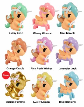 Additional picture of Tokidoki Fortune Coookie Unicorno 2.75" Vinyl Figure Blind Box