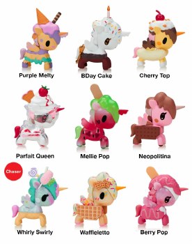 Additional picture of Tokidoki Ice Cream Shop Unicorno 2.75" Blind Box Vinyl Figure