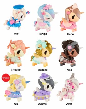 Additional picture of Kawaii Frills Unicorno 2.75" Vinyl Figure Blind Box