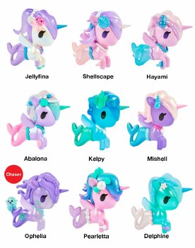 Additional picture of Tokidoki Magical Tides Mermicorno 2.75" Vinyl Figure Blind Box