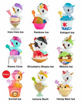 Additional picture of Tokidoki Shaved Ice Dreams Unicorno 2.75" Blind Box Vinyl Figure