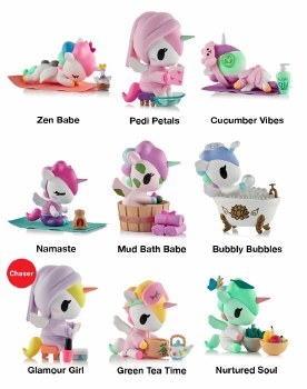 Additional picture of Tokidoki Spa Day Unicorno 2.75" Vinyl Figure Blind Box