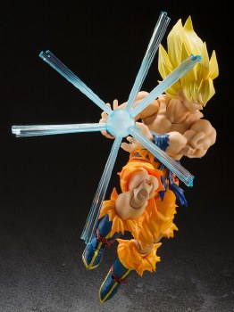 Additional picture of Dragon Ball Z Super Saiyan Son Goku Legendary Super Saiyan S.H. Figuarts Figure