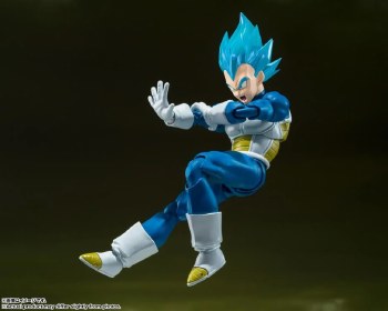 Additional picture of Dragon Ball Super Vegeta Super Saiyan God Super Saiyan Unwavering Saiyan Pride S.H. Figuarts Figure