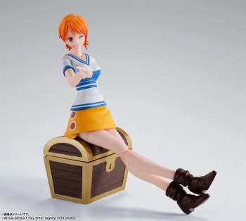 Additional picture of One Piece Nami Romance Dawn S.H. Figuarts Figure