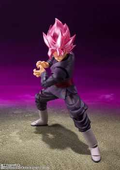 Additional picture of Dragon Ball Super Goku Black Super Saiyan Rose S.H. Figuarts Figure