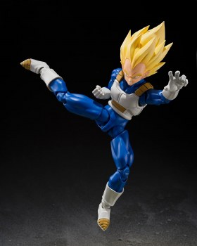 Additional picture of Dragon Ball Z Super Saiyan Vegeta Dangerous Pride S.H. Figuarts Figure