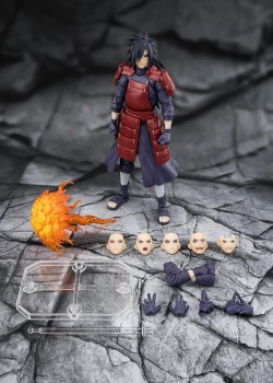 Additional picture of Naruto Madara Uchiha Legend of Darkness S.H. Figuarts Figure
